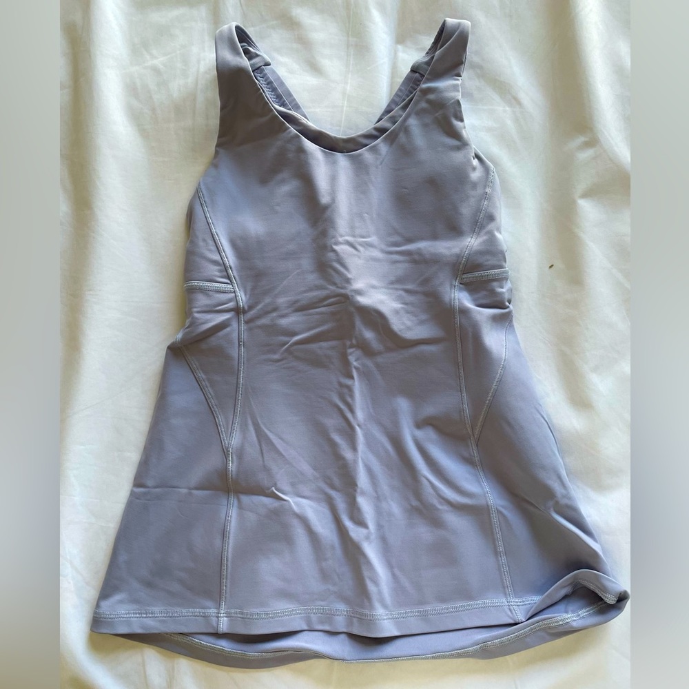 Lulu lemon tank light purple size 2